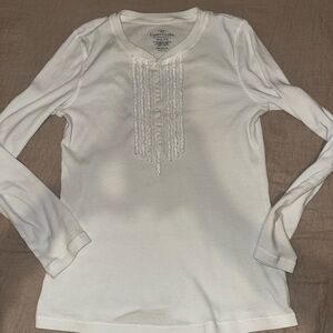 White Long Sleeve Shirt